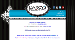 Desktop Screenshot of darcysacademyofdance.com